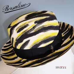 【Borsalino】パナマキートゼブラ