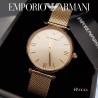 【EMPORIO ARMANII】Gianni T-Bar レディース腕時計 32mm