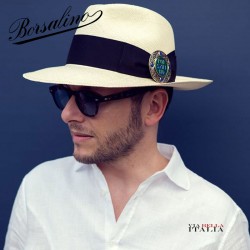 【Borsalino】ヘンプ スモールプリム