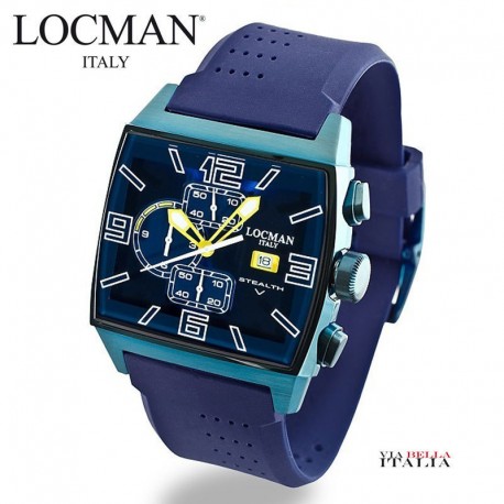 ★イタリア発★【LOCMAN】STEALTH VIDEO 40x44mm 