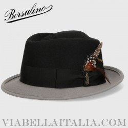 【Borsalino】Treccia Canapa ミディウムプリム