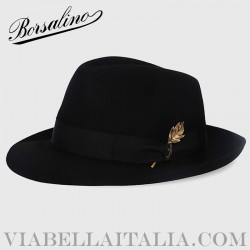 【Borsalino】Treccia Canapa ミディウムプリム