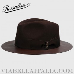 【Borsalino】Treccia Canapa ミディウムプリム