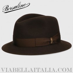 【Borsalino】Treccia Canapa ミディウムプリム