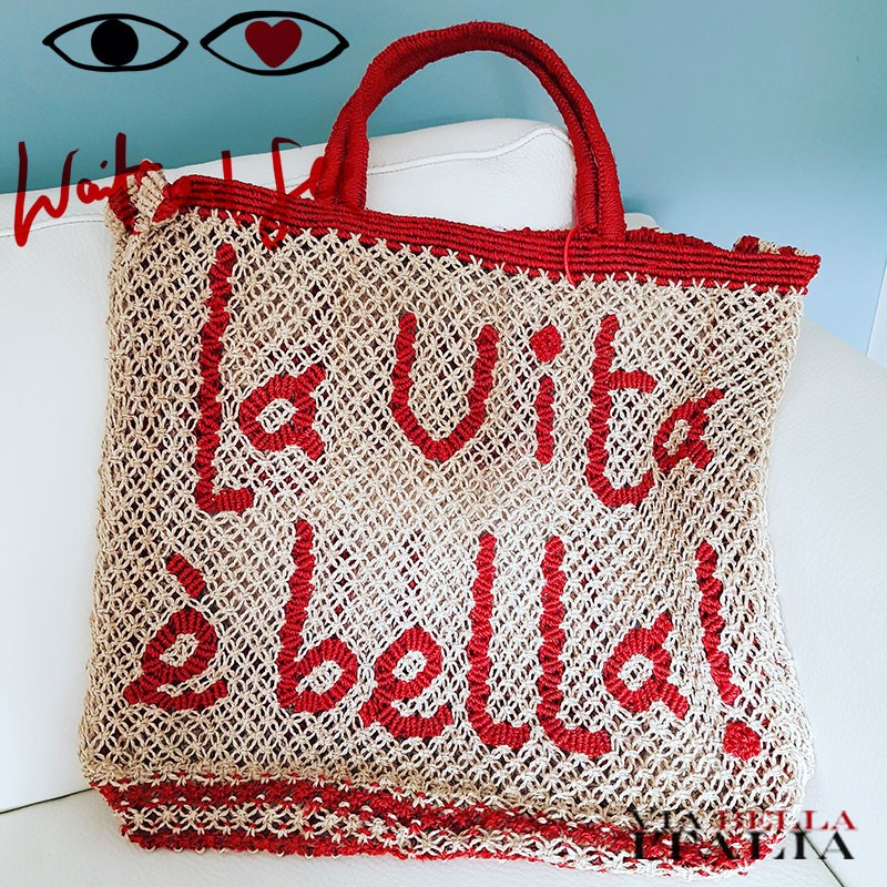 Shop Wait And See The La Vita è Bella! Tote Bag