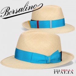 【Borsalino】Treccia Canapa ミディウムプリム