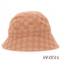 【GUCCI】FABRIC CLOCHE GG