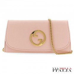 【GUCCI】GUCCI BLONDIE CONTINENTAL WALLET WITH CHAIN