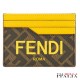 【FENDI】 ブラウンファブリック カードケース