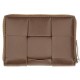 【BOTTEGA VENETA】ZIPPERED LEATHER CASSETTE COIN PURSE