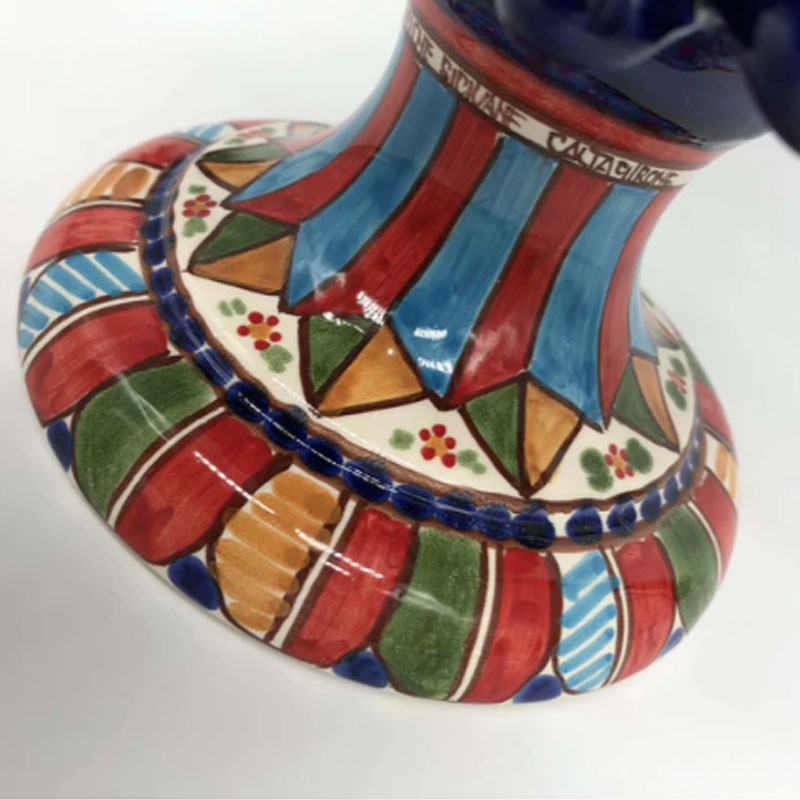 Ceramica di Caltaginone Pigna cm H 25