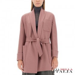 MAX MARA - GIACCA IN LANA CON CINTURA