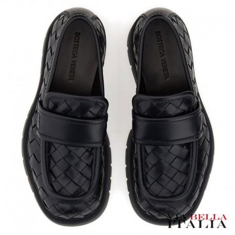 【BOTTEGA VENETA】HADDOCK レザーローファー