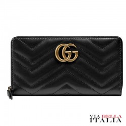 【GUCCI】GG MARMONT ZIPPER WALLET