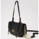 TWINSET- Shoulder bag with flap and Oval T