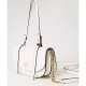 TWINSET- Shoulder bag with flap and Oval T