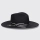 BORSALINO - Federico Alessandria Brushed Felt With Striped Hatband