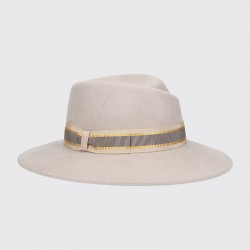 BORSALINO - Romy Wool Felt With Striped Hatband